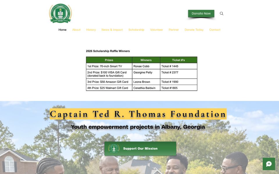 Ted R. Thomas Foundation homepage
